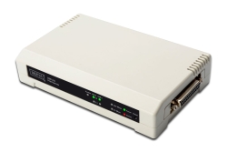 DIGITUS USB & Parallel Print Server, 3-Port 2x USB A,...