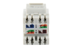 Equip Keystone Jack ungeschirmt Cat6 LSA schlank 8Stk ws