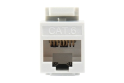 Equip Keystone Jack ungeschirmt Cat6 LSA schlank 8Stk ws
