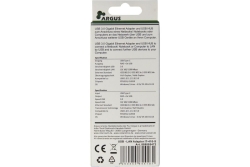Inter-Tech LAN-Adapter Argus IT-410-S USB-C Gigabit Ethernet