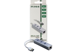 Inter-Tech LAN-Adapter Argus IT-310-S USB-A Gigabit Ethernet