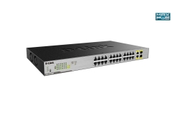 Switch 280mm D-Link DGS-1026MP 24*GE retail