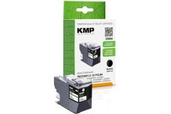 KMP Patrone Brother LC3219XLBK black 3000 S. B58BX refilled