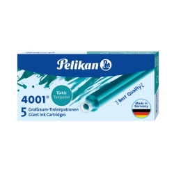 Tintenpatrone 4001® GTP/5 - türkis, 5 Patronen