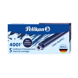 Tintenpatrone 4001® GTP/5 - blau-schwarz, 5 Patronen