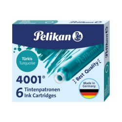 Tintenpatrone 4001® TP/6 - türkis, 6 Patronen