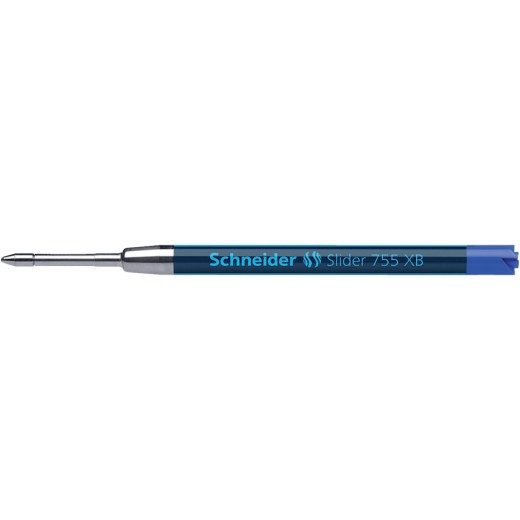 Kugelschreiber Großraummine Slider 755 - XB, blau (dokumentenecht)