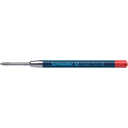 Kugelschreiber Großraummine Slider 755 - XB, rot