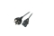 EFB Netzleitung China - C13 180°, schwarz, 1.8 m, 3 x 0.75m