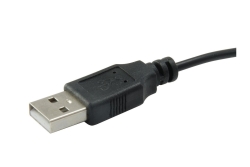 CONCEPTRONIC Optische Maus USB-A/1200DPI/4Tasten L+R schwarz