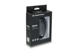 CONCEPTRONIC Optische Maus USB-A/1200DPI/4Tasten L+R schwarz