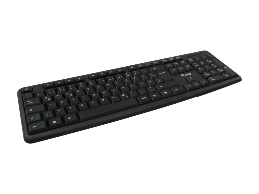 Equip Kombi Kabelgebunden Tastatur+Maus PT schwarz 1.35m