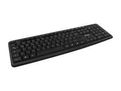 Equip Kombi Kabelgebunden Tastatur+Maus PT schwarz 1.35m