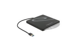 DELOCK externes Gehäuse 5.25 Slot-In Slim SATA...
