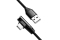 Logilink USB-Stecker USB 2.0 zu USB-C (90° gewinkelt) 0,3m