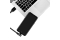 Logilink USB-Stecker USB 2.0 zu USB-C (90° gewinkelt) 0,3m