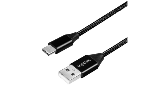 Logilink USB-Stecker USB 2.0 zu USB-C 0,3m