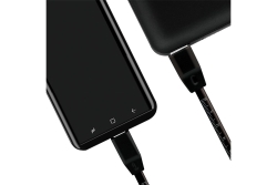 Logilink USB 2.0 Kabel zu USB-C Stecker, schwarz, 1,0m