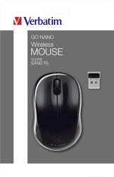 Verbatim USB Maus Go Nano Wireless schwarz retail