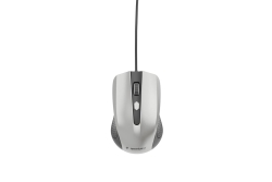 gembird Maus OPT 4 Tasten schwarz/silber