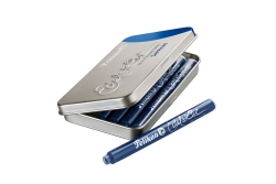 Pelikan Tintenpatrone Edelstein Ink GTP/6 Sapphire Metallet.