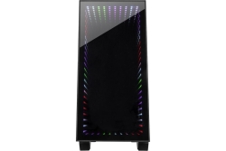 Inter-Tech Geh X-608 Infinity Micro mit 1x120mm RGB-Lüfter