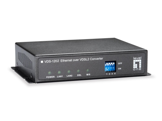 LevelOne Konverter Ethernet über VDSL2/Annex B 100Mbps