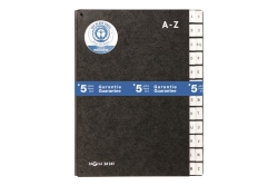 PAGNA Pultordner Classic 24 Fächer A-Z schwarz