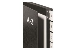 PAGNA Pultordner Classic 24 Fächer A-Z schwarz