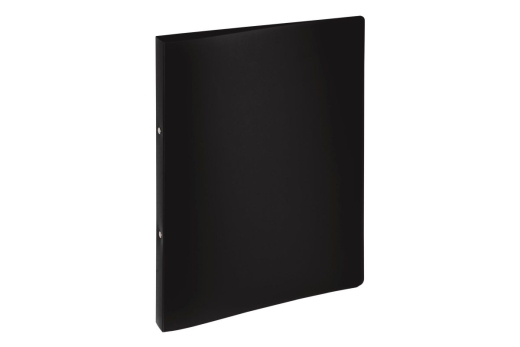 PAGNA Ringbuch A4 16mm PP 2-Ring-Mechanik schwarz