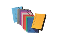 PAGNA Ordnungsmappe 12 Fächer 1-12 orange