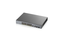 Zyxel Switch 18x GE GS1350-18HP PoE long range 250W Managed