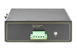 DIGITUS Switch Ind. 4-Port Gigabit 30W PoE Unmanaged schwar