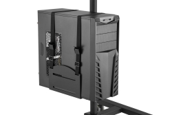 DIGITUS Arbeitsplatz rollbar, Sitz/Steh, 1xTFT,PC,TAS schwa.