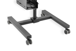DIGITUS Arbeitsplatz rollbar, Sitz/Steh, 1xTFT,PC,TAS schwa.