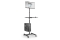 DIGITUS Arbeitsplatz rollbar, Sitz/Steh, 1xTFT,PC,TAS schwa.
