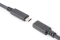 DIGITUS USB 2.0 Verlängerungskabel Typ C -C St/Bu 1.5m, sw