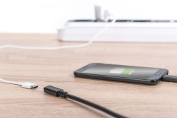 DIGITUS USB 2.0 Verlängerungskabel Typ C -C St/Bu...