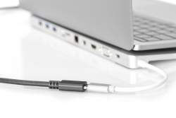 DIGITUS USB 2.0 Verlängerungskabel Typ C -C St/Bu 2.0m, sw