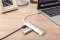 DIGITUS USB-C-Hub 4-Port 3.0->4xA3.0 1xC-PD intgr.Kabel wei