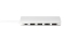 DIGITUS USB-C-Hub 4-Port 3.0->4xA3.0 1xC-PD intgr.Kabel wei