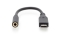 DIGITUS USB C Audio Adapterkabel Typ C -Klinke St/Bu 0,2m,sw