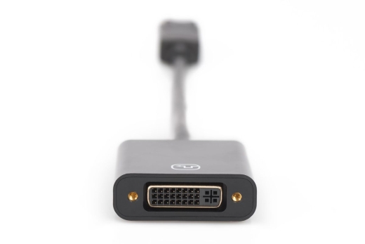 DIGITUS DisplayPort Adapter DP -> DVI 0,15m Verriegelung