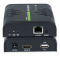 Techly HDMI KVM Extender über Netzwerkkabel, 120m