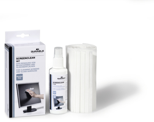 DURABLE SCREENCLEAN SET Bildschirmreiniger Set