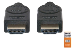 MANHATTAN Premium HDMI-Kabel Ethernet-Kanal 4K@60HZ 1,8m