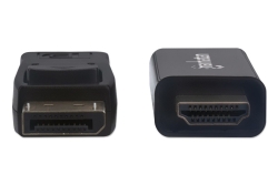 MANHATTAN 1080p DisplayPort auf HDMI-Kabel schwarz 1,8