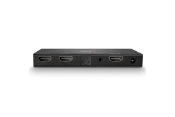 LINDY 2 Port HDMI 2.0 18G Splitter mit Audio