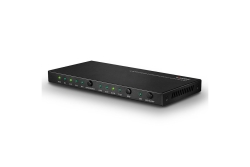 LINDY 4 Port HDMI 2.0 18G Switch mit Audio