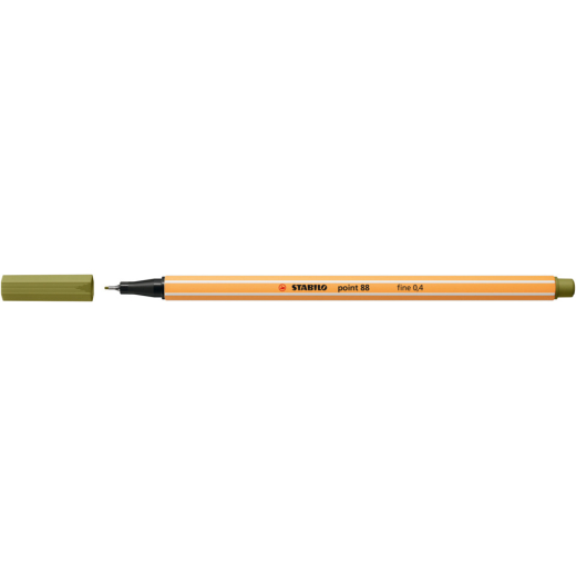 Fineliner - point 88 - schlammgrün